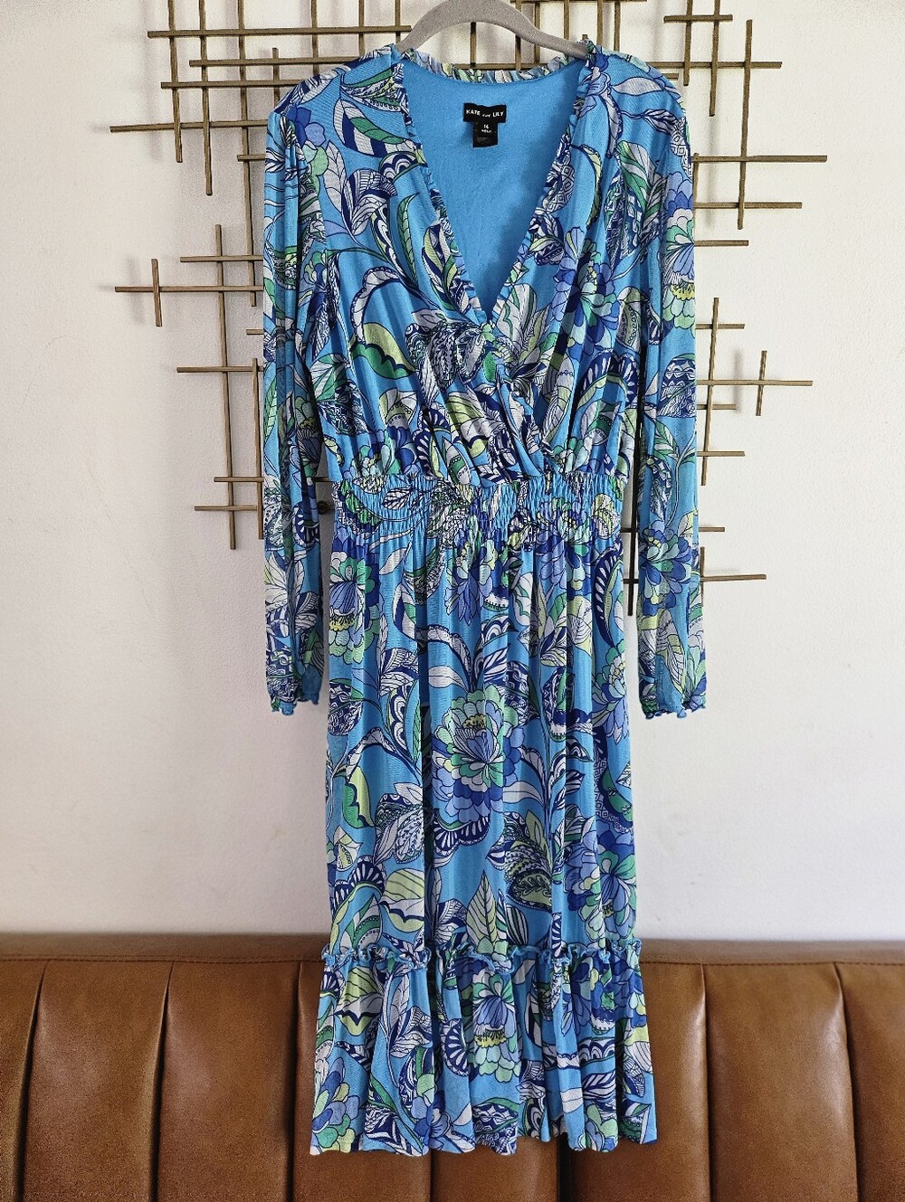 14- Kate And Lily- Long-Sleeve Midi Dress